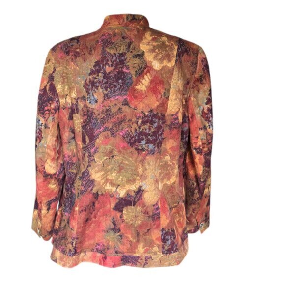 Coldwater Creek Multi Coloured Women’s Blazer Jacket. Size 16 - Picture 2 of 7